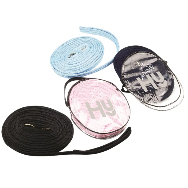 Hy Soft Webbing Lunge Rein Navy